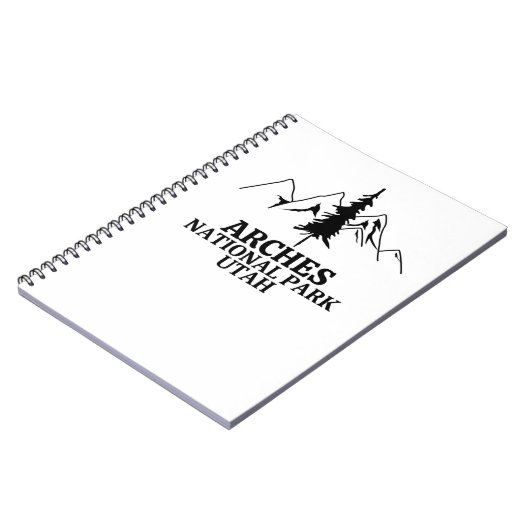 Arches Nationalpark Notizblock (Linke Seite)