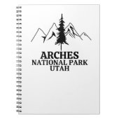 Arches Nationalpark Notizblock (Vorderseite)