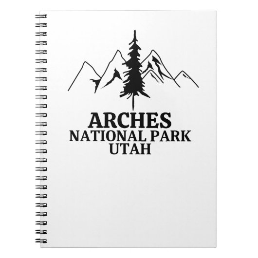 Arches Nationalpark Notizblock (Vorderseite)