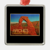 Arches Nationalpark Ornament Aus Metall (Vorne)