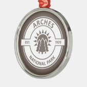 Arches Nationalpark Ornament Aus Metall (Links)