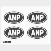 Arches Nationalpark Ovaler Aufkleber (Blatt)