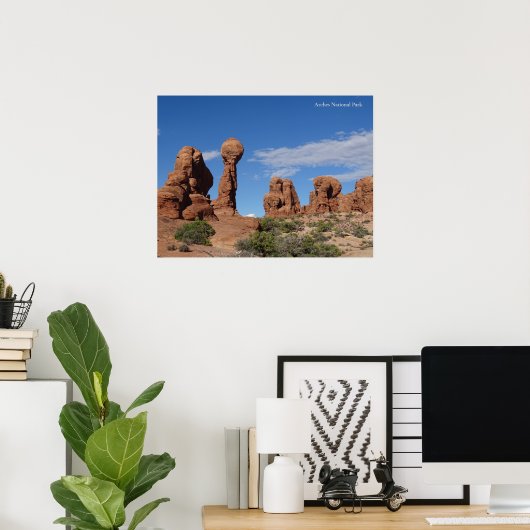 Arches Nationalpark Poster (Heimbüro)