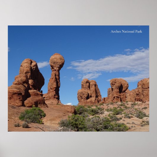 Arches Nationalpark Poster (Vorne)
