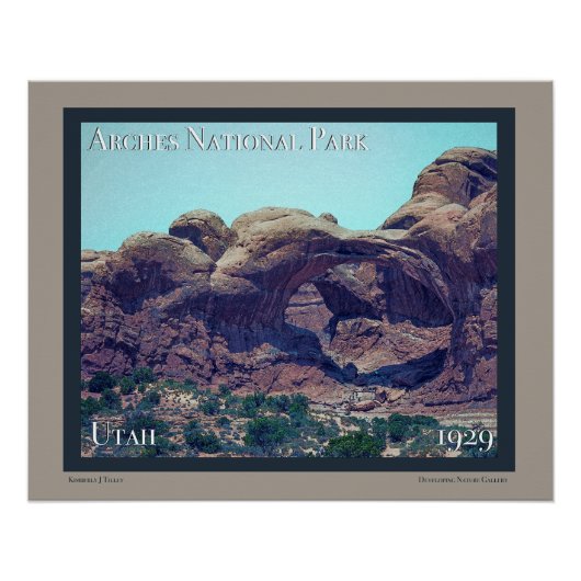 Arches Nationalpark Poster (Vorderseite)