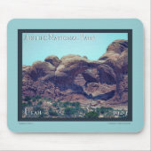 Arches Nationalpark Poster Mousepad (Vorne)
