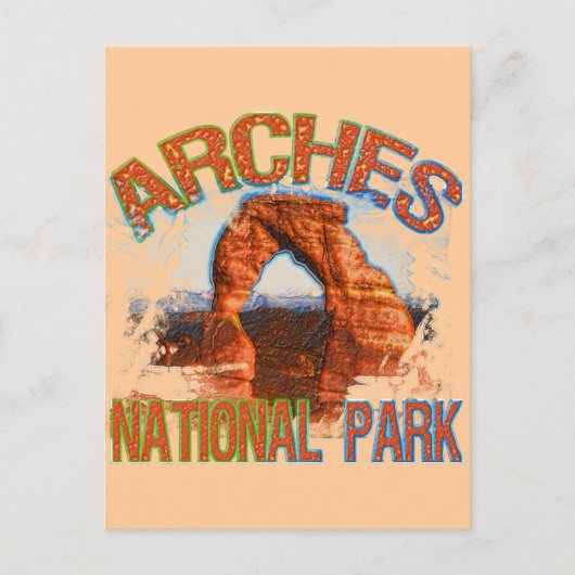 Arches Nationalpark Postkarte (Vorderseite)