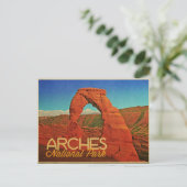 Arches Nationalpark Postkarte (Stehend Vorderseite)