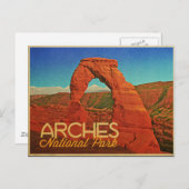 Arches Nationalpark Postkarte (Vorne/Hinten)