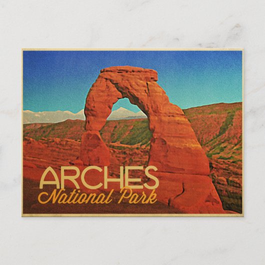 Arches Nationalpark Postkarte (Vorderseite)