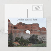 Arches Nationalpark Postkarte (Vorne/Hinten)