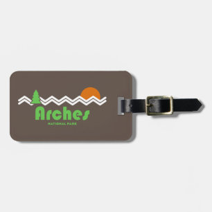 Arches Nationalpark Retro Gepäckanhänger