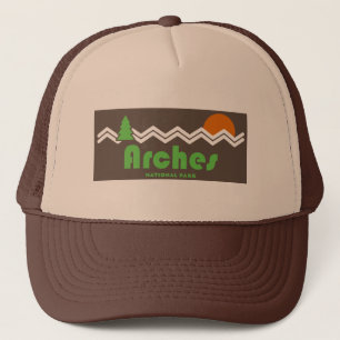 Arches Nationalpark Retro Truckerkappe