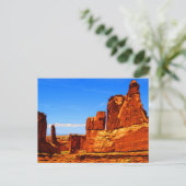 Arches Nationalpark Rocks Postkarte (Stehend Vorderseite)