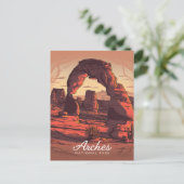Arches Nationalpark Sandstone Feiertagspostkarte (Stehend Vorderseite)
