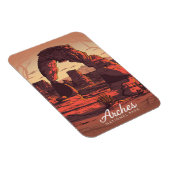 Arches Nationalpark Sandstone Magnet (Rechte Seite)