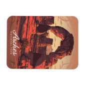 Arches Nationalpark Sandstone Magnet (Horizontal)