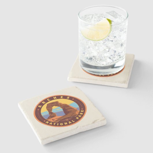 Arches Nationalpark Steinuntersetzer (Seitenansicht)