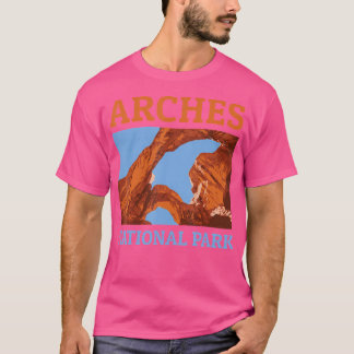 Arches Nationalpark - Utah Camping Wandern im T-Sh T-Shirt