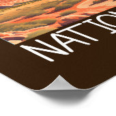 Arches Nationalpark Utah Distressed Poster (Ecke)