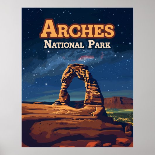 Arches Nationalpark Utah Fantastische Bergwelten Poster (Vorne)