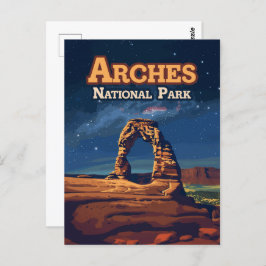Arches Nationalpark Utah Fantastische Bergwelten Postkarte