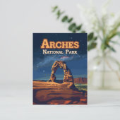 Arches Nationalpark Utah Fantastische Bergwelten Postkarte (Stehend Vorderseite)