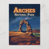 Arches Nationalpark Utah Fantastische Bergwelten Postkarte (Vorderseite)