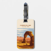 Arches Nationalpark | Utah Gepäckanhänger (Rückseite vertikal)