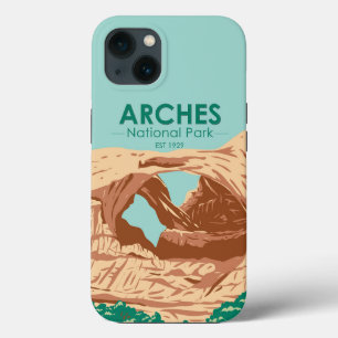 Arches Nationalpark Utah Landschaft Vintag Case-Mate iPhone Hülle