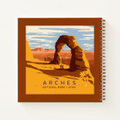 Arches Nationalpark | Utah Notizblock (Rückseite)