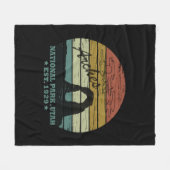 Arches Nationalpark Utah Vintager Parkplatz Fleecedecke (Vorderseite (Horizontal))