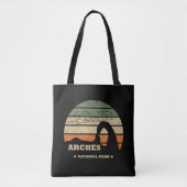 Arches Nationalpark Utah Vintager Parkplatz Tasche (Vorderseite)