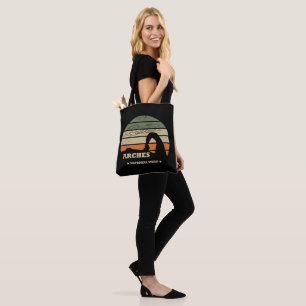 Arches Nationalpark Utah Vintager Parkplatz Tasche