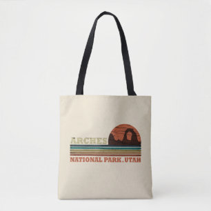 Arches Nationalpark Utah Vintager Parkplatz Tasche