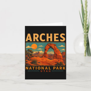 Arches Nationalpark Utah Wüstenwege Wandern Karte