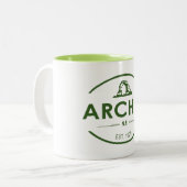Arches Nationalpark Zweifarbige Tasse (Vorderseite Links)