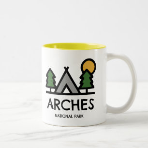 Arches Nationalpark Zweifarbige Tasse