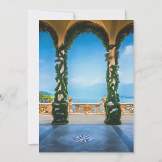 Arches of Italy Probe Dinner Einladung (Rückseite)