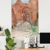 Arches of Palace of Nero (1933) Cass Gilbert Poster (Heimbüro)