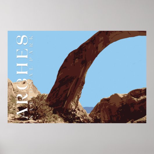 Arches Poster, Nationalpark Print Poster (Vorne)