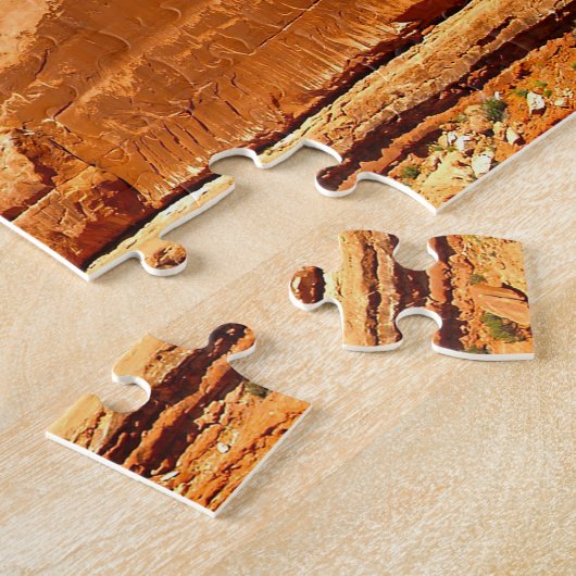 Arches Rock Formation Uta . Puzzle (Seite)