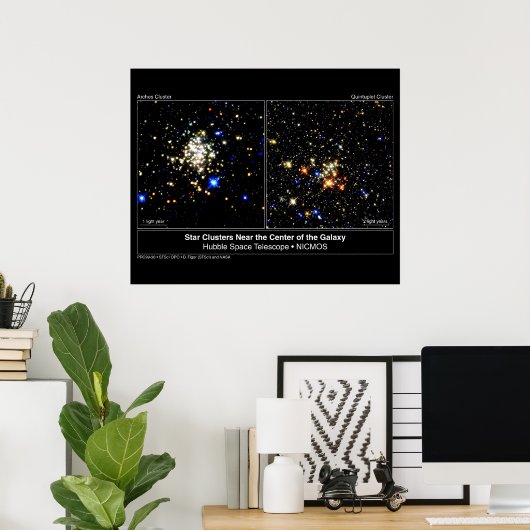 Arches Star Cluster Poster (Heimbüro)