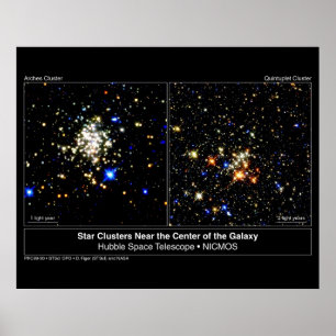 Arches Star Cluster Poster