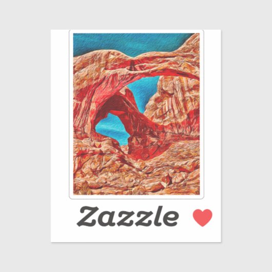 Arches Vinyl Sticker (Blatt)