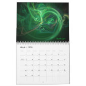 Archetypus entwirft Fraktal-Kunst-Kalender Kalender (Mär 2026)