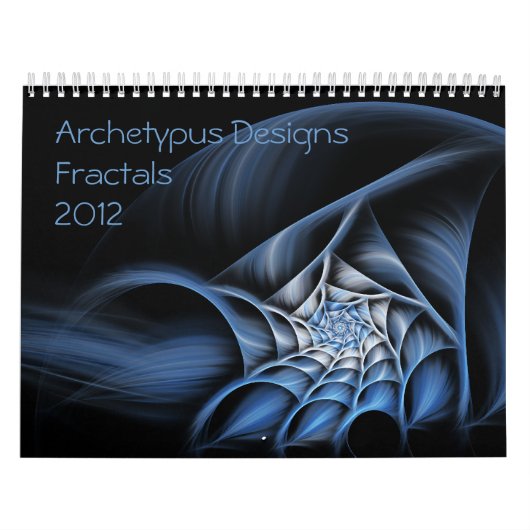 Archetypus entwirft Fraktal-Kunst-Kalender Kalender (Titelbild)