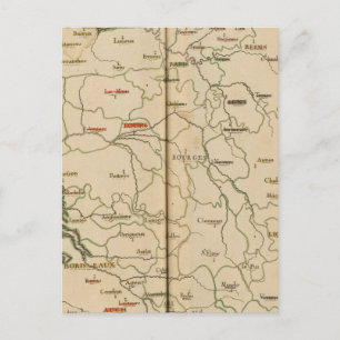 Archevechez, Evechez, Frankreich 2 Postkarte