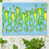 Archey's Frogs Geschirrtuch (Gefaltet)