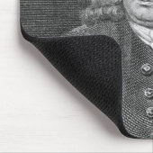 Archibald Bower, graviert von J. Hollonray Mousepad (Ecke)